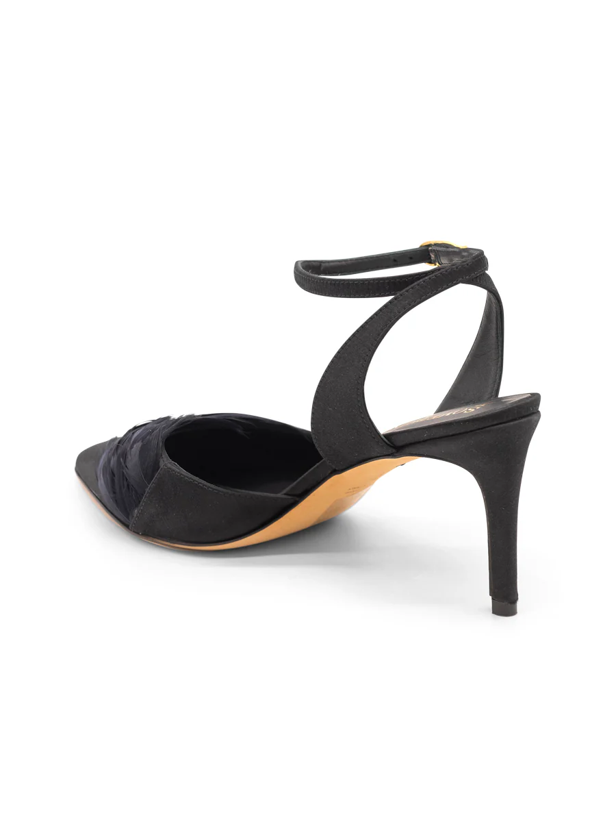 Effie Pointed Toe Feather Pump - Image 3